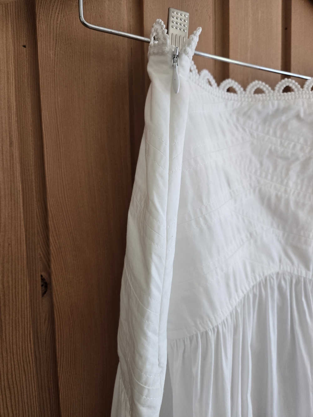 NWT | Sandro Chica White Maxi Skirt | Size 34 FR - Picture 8 of 12
